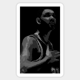 Tim Duncan San Antonio Sports Art Sticker